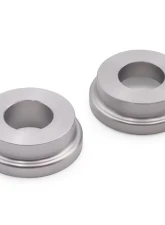 Blox Racing Silver 2-Piece Billet Aluminum Solid Shifter Bushing Honda | Acura B-Series Transmissions 1988-2001                                     - BXAC-00322-SI - Image 2