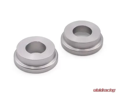 Blox Racing Silver 2-Piece Billet Aluminum Solid Shifter Bushing Honda | Acura B-Series Transmissions 1988-2001 - BXAC-00322-SI