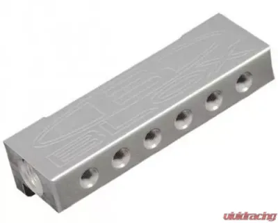 Blox Racing Silver Billet 6-Port Vacuum Manifold Kit - BXAC-00403-SI