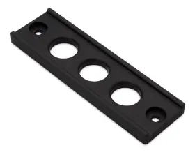 Blox Racing Flat Black Billet Battery Tiedown