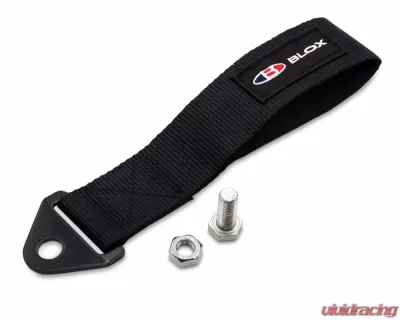 Blox Racing Black Tow Strap - BXAP-00034-BK