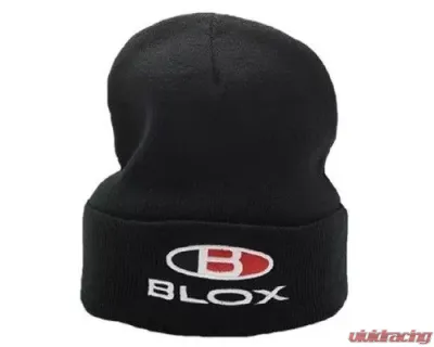 Blox Racing Classic Beanie Black w/ Stacked Logo - BXAP-00126