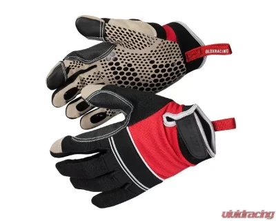 Blox Racing Mechanic Gloves w/ Logo - BXAP-00140-L