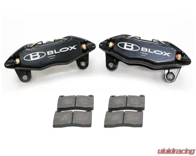 Blox Racing Forged 4 Piston Calipers and Pads Honda | Acura 262mm Rotors - BXBS-10500