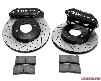 Blox Racing BLOX Racing 92-95 Honda Civic Tuner Series Front Brake Upgrade Kit - BXBS-10501