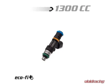 Blox Racing Single Set Eco-Fi Street Injectors 1300cc/min Honda K Series - BXEF-06514-1300-SP