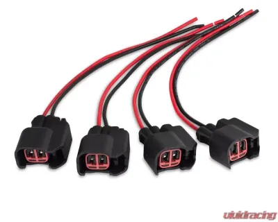 Blox Racing Single Set Eco-Fi Street Injectors 550cc/min w/ 1/2" Adapter Honda B/D/H Series - BXEF-06514.11-550-SP