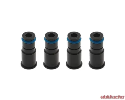 Blox Racing 4 Set 11mm Adapter Top 1in" w/ Viton O-Ring & Retaining Clip - BXEF-AT-11L-4