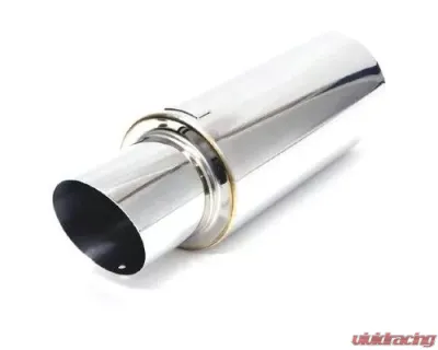 Blox Racing 76.2mm Angled Tip N1 Muffler Universal - BXEX-00101