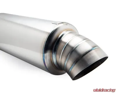 Blox Racing Turndown Tip 3" Universal Street Muffler - BXEX-00108