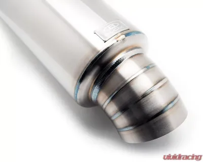 Blox Racing Turndown Tip 3" Universal Street Muffler - BXEX-00108