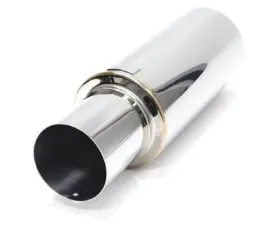 Blox Racing Universal N1 Muffler w/ 76.2mm Straight Tip