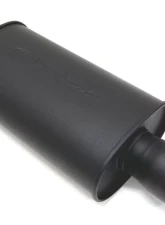 Blox Racing Matte Black 2.25" Stainless Steel SL Sport Muffler w/ Double Wall Slant Cut Tip                                     - BXEX-00300-DWT - Image 2