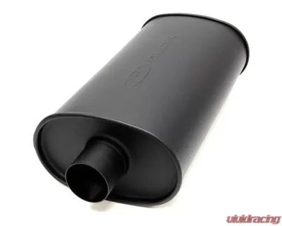 Blox Racing Matte Black 2.25" SL Sport Muffler - BXEX-00300