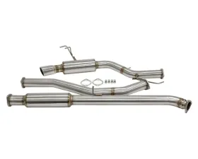Blox Racing Cat-Back Exhaust System T304 Stainless Steal Honda Civic 1.5T Sedan | Hatchback 2016+
