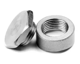 Blox Racing 1018 Mild Steel O2 Bung w/ T304 Fitting kit No ETA