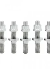 Blox Racing 9pc M8 x 1.25mm 45mm SUS303 Stainless Steel Exhaust Manifold Stud Kit                                     - BXFL-00307-9 - Image 2