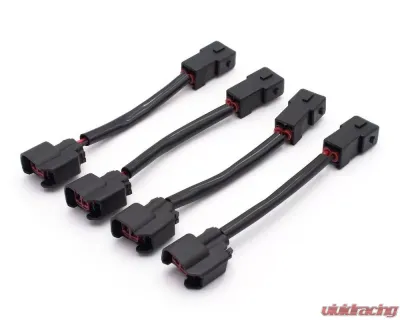 Blox Racing 4pc Harness Fuel Injector Harness Bosch to OBD1 - BXFU-00601-HN1