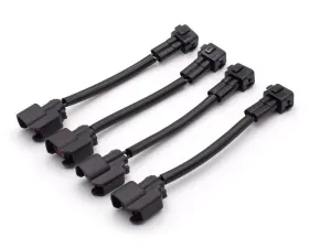 Blox Racing 4pc Harness Fuel Injector Harness Bosch to OBD2