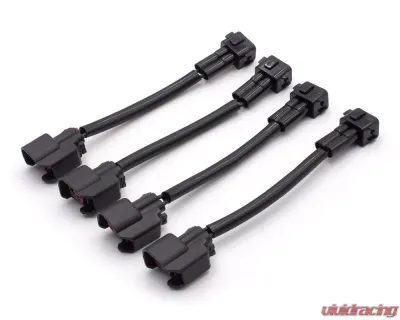 Blox Racing 4pc Harness Fuel Injector Harness Bosch to OBD2 - BXFU-00601-HN2