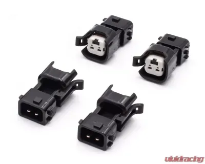 Blox Racing 4pc EV6/EV14 to Honda OBD2 Quick Connectors - BXFU-00622-4