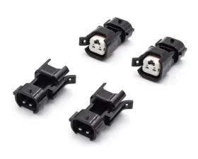 Blox Racing 4pc EV6/EV14 to Denso Quick Connectors