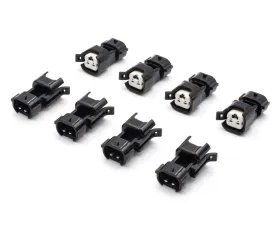 Blox Racing 8pc EV6/EV14 to Denso Quick Connectors