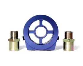 Blox Racing Blue Oil Filter Block Adapter