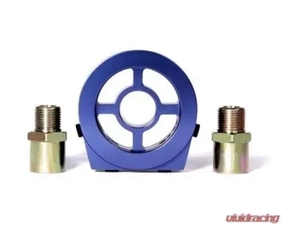 Blox Racing Blue Oil Filter Block Adapter - BXGA-00105-BL