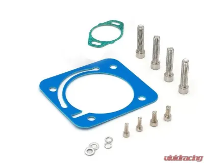 Blox Racing 76mm Black Billet Throttle Body V2 Honda B | D | H | F Series - BXIM-00205-BK-V2