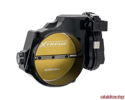 Blox Racing Black 105mm Electronic Billet Throttle Body Dodge Hellcat | Jeep Trackhawk 6.2L 2015+ - BXIM-00255-BK