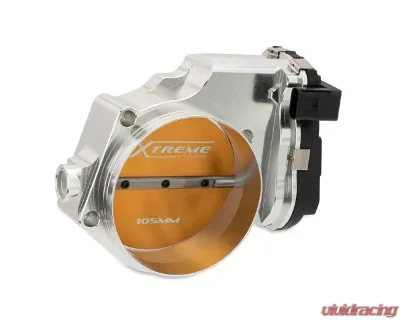 Blox Racing Silver 105mm Electronic Billet Throttle Body Dodge Hellcat | Jeep Trackhawk 6.2L 2015+ - BXIM-00255-SI