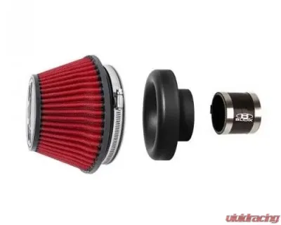 Blox Racing Shorty Performance 5" Air Filter w/ 3" Velocity Stack & Coupler Kit - BXIM-00322