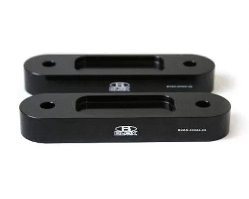 Blox Racing Black Front 20mm Thik Spacer Bump Steer Kit Honda S2000 Racing 2000-2009 - BXSS-20354-20-BK