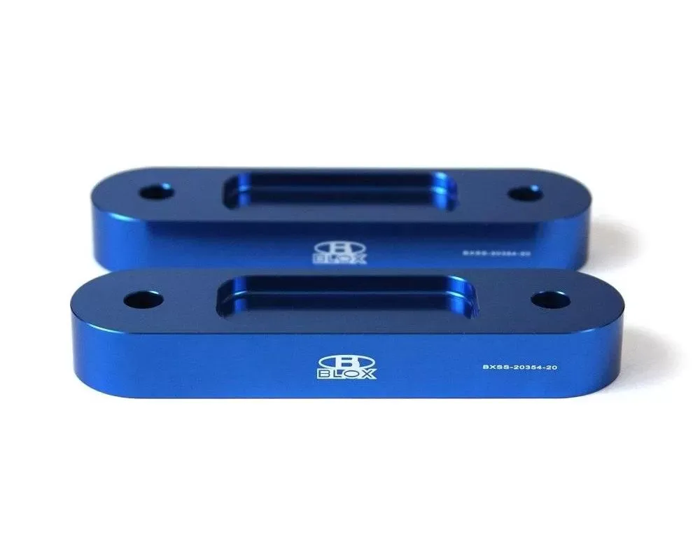 Blox Racing Blue 20mm Front Bump Steer Kit Honda S2000 S2K 2000-2009 - BXSS-20354-20-BL