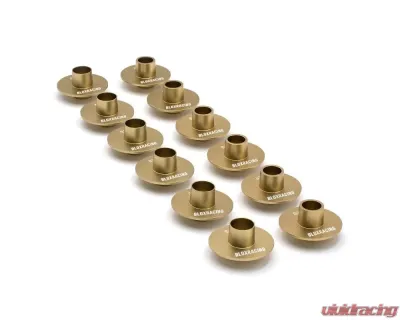 Blox Racing 12pc Gold Front and Rear Subframe Hard Collar Kit Honda S2000 2000-2009 - BXSS-20604