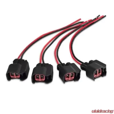 BLOX Racing 1300CC Street Injectors 48mm With 1/2in Adapter 14mm Bore - BXEF-06514.14-1300-4
