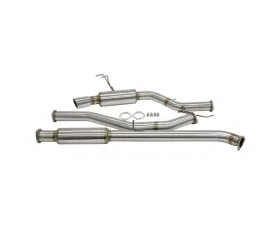 BLOX Racing 2.5in T304 Catback Exhaust Honda Civic SI Sedan 2016-2021