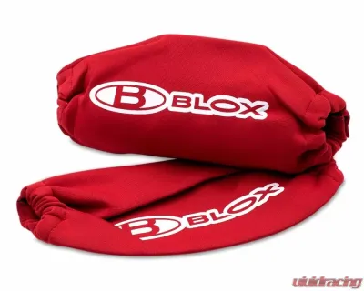 Blox Racing Red Neoprene Coilover Covers Pair - BXAP-00033-RD