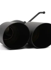 Blox Racing T304 Matte Black Axle-Back Race Muffler Subaru WRX 2022+                                     - BXEX-51106-BK - Image 4