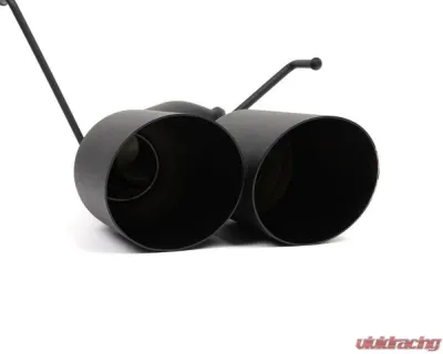 Blox Racing T304 Matte Black Axle-Back Race Muffler Subaru WRX 2022+ - BXEX-51106-BK