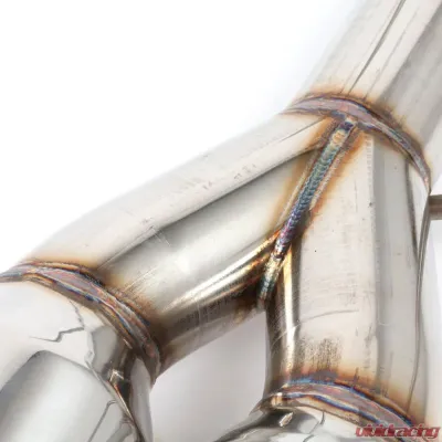 Blox Racing T304 Stainless Steel Axle-Back Race Muffler Subaru WRX 2022+ - BXEX-51106