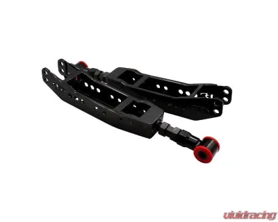 Blox Racing Black Rear Lower Control Arms Toyota 86 | Scion FR-S | Subaru BRZ | WRX | STi 2013+ - BXSS-50010-BK-V2