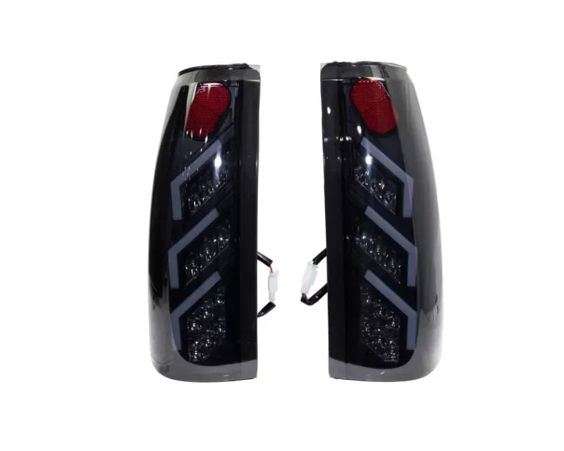 Winjet Black/Smoke LED Taillight Cadillac | Chevrolet | GMC 1988-2000 - CTWJ-0702-BS