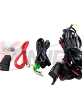 Winjet Clear Day Time Running Fog Lights Wiring Kit Included Toyota Corolla 2017                                     - CDRWJ-0521-C - Image 4