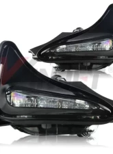 Winjet Clear Day Time Running Fog Lights Wiring Kit Included Toyota Corolla 2017                                     - CDRWJ-0521-C - Image 4