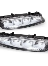 Winjet Clear LED Day Time Running Light Mercedes Benz C-Class Coupe 204 | E-Class | C-Class 2007-2014                                     - CDRWJ-0575-C - Image 2