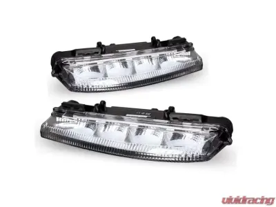 Winjet Clear LED Day Time Running Light Mercedes Benz C-Class Coupe 204 | E-Class | C-Class 2007-2014 - CDRWJ-0575-C