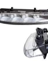 Winjet Clear LED Day Time Running Light Mercedes Benz C-Class Coupe 204 | E-Class | C-Class 2007-2014                                     - CDRWJ-0575-C - Image 3