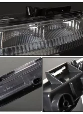 Winjet Clear LED Day Time Running Light Mercedes Benz C-Class Coupe 204 | E-Class | C-Class 2007-2014                                     - CDRWJ-0575-C - Image 6